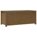 vidaXL Úložný box medovo-hnedý 110x50x45,5 cm masívna borovica