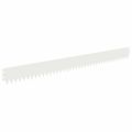 vidaXL Obrubník trávnika 30 ks 103 x 10 cm Oceľ Biela