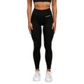 Dámske legíny Breeze Black - BeastPink, veľkosť XS, 75 % nylon, 25 % elastane