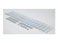 Vyvazovací drátěný žlab vč. mont. lišt pro RMA-N1/RZA-N1/RTA/RYA/RDA, 27/32/37U hl.600, RAL7035