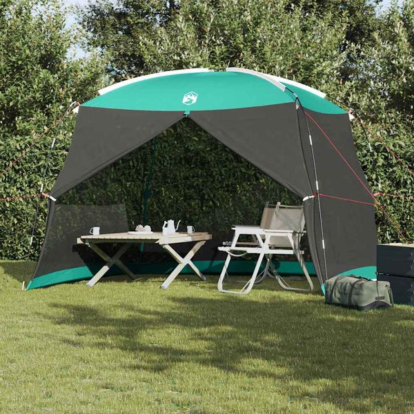 vidaXL Stan s moskytiérou so strechou Morská zelená 320 x 320 x 218 cm