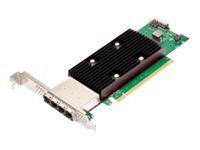 Radič úložiska - 16 kanálov - SATA 6Gb/s / SAS 24Gb/s / PCIe 4.0 (NVMe) - PCIe 4.0 x16