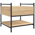 vidaXL Konferenčný stolík dub sonoma 50x50x50 cm kompozitné drevo