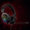 Kruger&Matz Warrior GH-50 herné slúchadlá s mikrofónom a LED podsvietením
