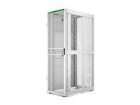 Rozvádzač stojanový skriňa - 2258H x 750W x 1200D mm, s bočnicami - podlahové prevedenie - biela - 48U - 19" - kompatibilný s TAA - pre P/N: SMT1000RM1U, SMT750RM1U, SRTL10KRM4UT, SRTL5KRM2UI-HW, SRTL5KRM2UT-HW, SRTL8KRM4UT