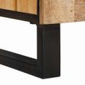 vidaXL Servírovacia skriňa 60 x 33 x 75 cm Masívne mango drevo Hnedá