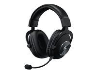 Logitech G Pro X 2 - Náhlavná súprava - plná veľkosť - Bluetooth / LIGHTSPEED - bezdrôtová, káblová - 3.5 mm jack - izolácia zvuku - čierna