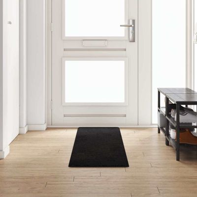 vidaXL Behúň koberec Čierna 50 x 250 cm 100% Polypropylén Tuft