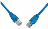 Solarix - kábel CAT6 SFTP PVC 7 m modrý snag-proof
