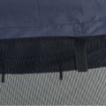 vidaXL Strieška Bimini so 4 oblúkmi a stenami 243x(185-198)x137 cm