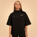 Dámske tričko Oversized Bliss Black - BeastPink, veľkosť S, veľkosť oblečenia S