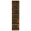 vidaXL Stojany na topánky 2ks dymový dub 27,5x27x102 cm sprac. drevo