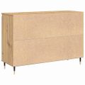 vidaXL Servírovacia skriňa Remeselný dub 101,5 x 35 x 70 cm