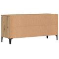 vidaXL TV skrinka dub artisan 102x35x50 cm spracované drevo