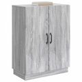 vidaXL Servírovacia skriňa Sivá sonoma 66 x 34,5 x 87 cm