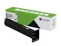 Černá - originální - pouzdro - kazeta s barvivem LCCP, LRP - pro Lexmark CX962se, CX963se