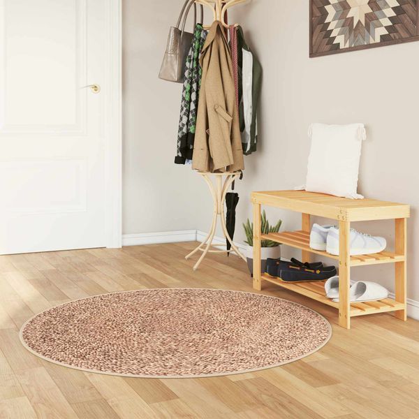 vidaXL Behúň MARSA Žltá 120 x 120 cm Polyester a PVC