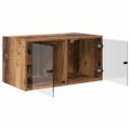 vidaXL Nástenné skrinky 2 ks 68 x 37 x 35 cm Kompozitné drevo