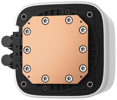DEEPCOOL vodný chladič LE240 V2/ 2x120 PWM ARGB fan / displej / biely DEEPCOOL vodný chladič LE240 V2/ 2x120 PWM ARGB fan / displej / biely