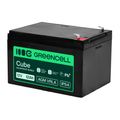 AGM12V12AH-H Green Cell AGM VRLA 12V 12Ah bezúdržbová batéria pre pokladne, hračky a kamery (151×98,