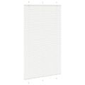 vidaXL plisovaná roleta biela 115x200 cm Šírka látky 114,4 cm