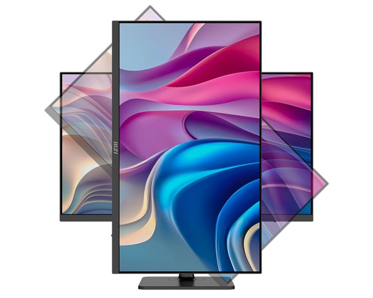 MSI Modern/MD272UPHG/27"/IPS/4K UHD/60Hz/4ms/Black/3R Monitor, 27", 3840×2160 UHD, IPS, 60Hz, 400 cd/m2, USB-C 98W PD, DisplayHDR 400, KVM, cerný