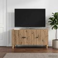 vidaXL TV skrinka 99 x 34,5 x 50 cm Dub artisan Kompozitné drevo