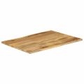 vidaXL Stolová doska 110x80x2,5 cm živý okraj masívne mango