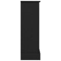 vidaXL Krb Surround Čierny dub 90x30x90 cm Konštruktérske drevo