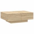 vidaXL Konferenčný stolík farba dub sonoma 90x60x31cm kompozitné drevo