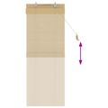 vidaXL Roleta Prírodná 50 x 160 cm Bambus