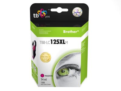 Ink.kaziet kompatibilný s Brother LC125XLM 100% new