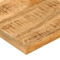 vidaXL Stolová doska 80x80x3,8 cm Live Edge Masívne drevo hrubé mango