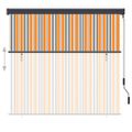 vidaXL Vonkajšia zatemňovacia roleta 160x250 cm žltá a modrá