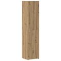 vidaXL Highboard Remeselný dub 40 x 42,5 x 185 cm