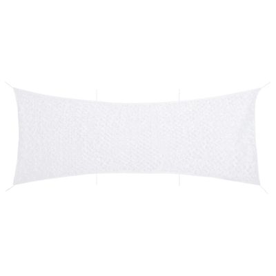 vidaXL Maskovacia sieť s úložnou taškou 623x203 cm biela
