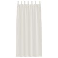 vidaXL Voile záclona 2 ks Krémová 260 x 140 cm Polyester