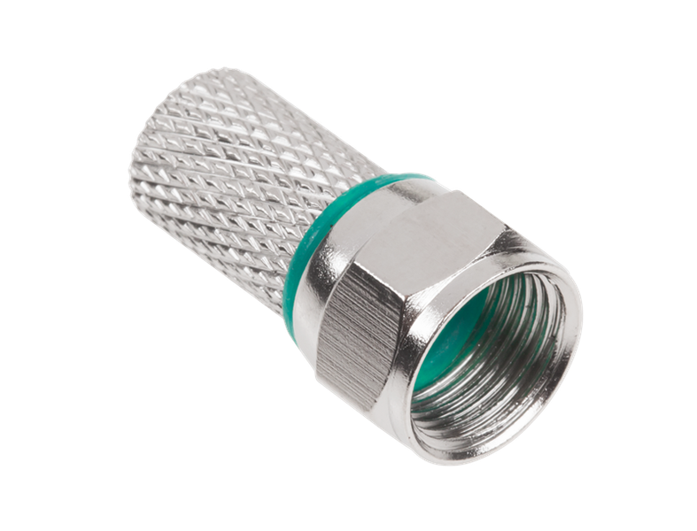 Konektor F 6,5 mm s gumovým tesnením