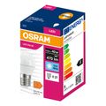 OSRAM LED žiarovka P40 E27 4,9W 4000K matná, studená biela