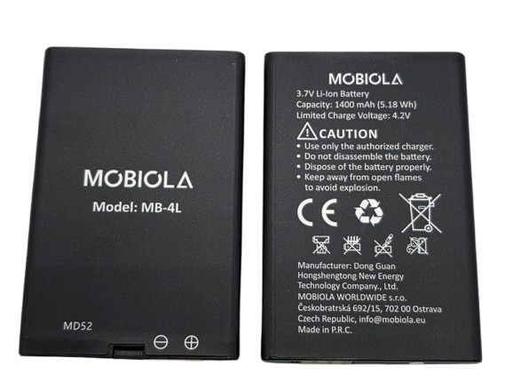 Batéria pre telefón MOBIOLA MB4120, Li-Ion, 1400 mAh
