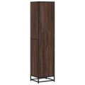 vidaXL skrinka na knihy Hnedý dub 40x35x170,5 cm Drevo