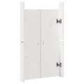 vidaXL Kuchynské dvere MEPPEL 2 ks Biela 50 x 9 x 82 cm