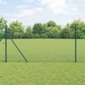 vidaXL Zvarený drôtený plot 10000 x 100 cm Zelená