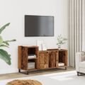 vidaXL TV skrinka staré drevo 100x35x55 cm spracované drevo