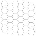 vidaXL Hexagónová dlažba 50 ks Biela šedá 30 x 30 cm Polyuretán a PET
