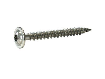 Vrut M8x60 do drevených konštrukcií talírová hlava, Torx 40, nehrdzavejúca oceľ A2