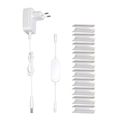 GoSmart Flexibilný LED pásik NEON biely, 3 m, 23 W, RGBIC stmievateľný, WiFi