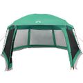 VidaXL Stan pri bazéne s odnímateľnými stenami zo sieťoviny 618x532 cm