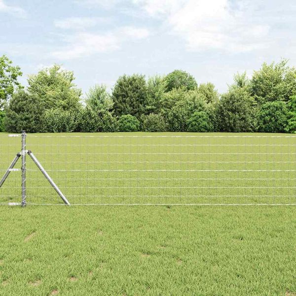 vidaXL Euro plot 0,8 x 10 m Železo potiahnuté PVC