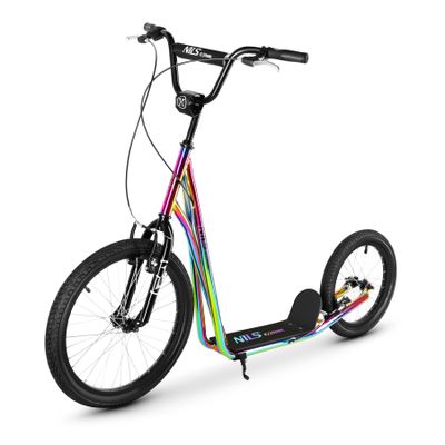 Kolobežka NILS Extreme WH10212 s pumpovanými kolesami 20/16"